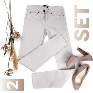 New SET Skinny Fit Pants German Lux Brand Sz 2